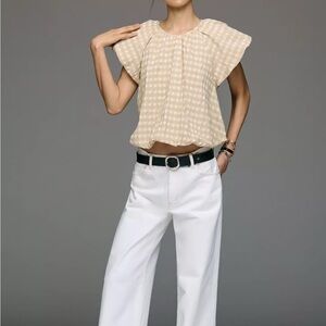 NWT Maeve Puff Sleeve Blouse